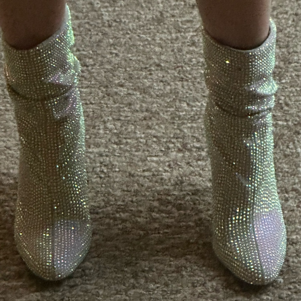 Nine West Dazzle Dress booties, size 6.5